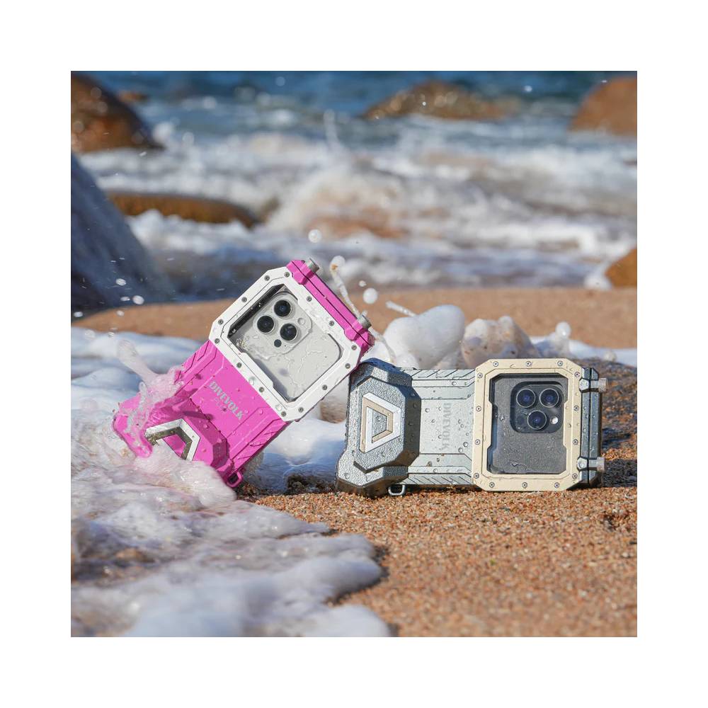Caisson étanche pour smartphones SeaTouch 4 Max PLUS GRIS DIVEVOLK