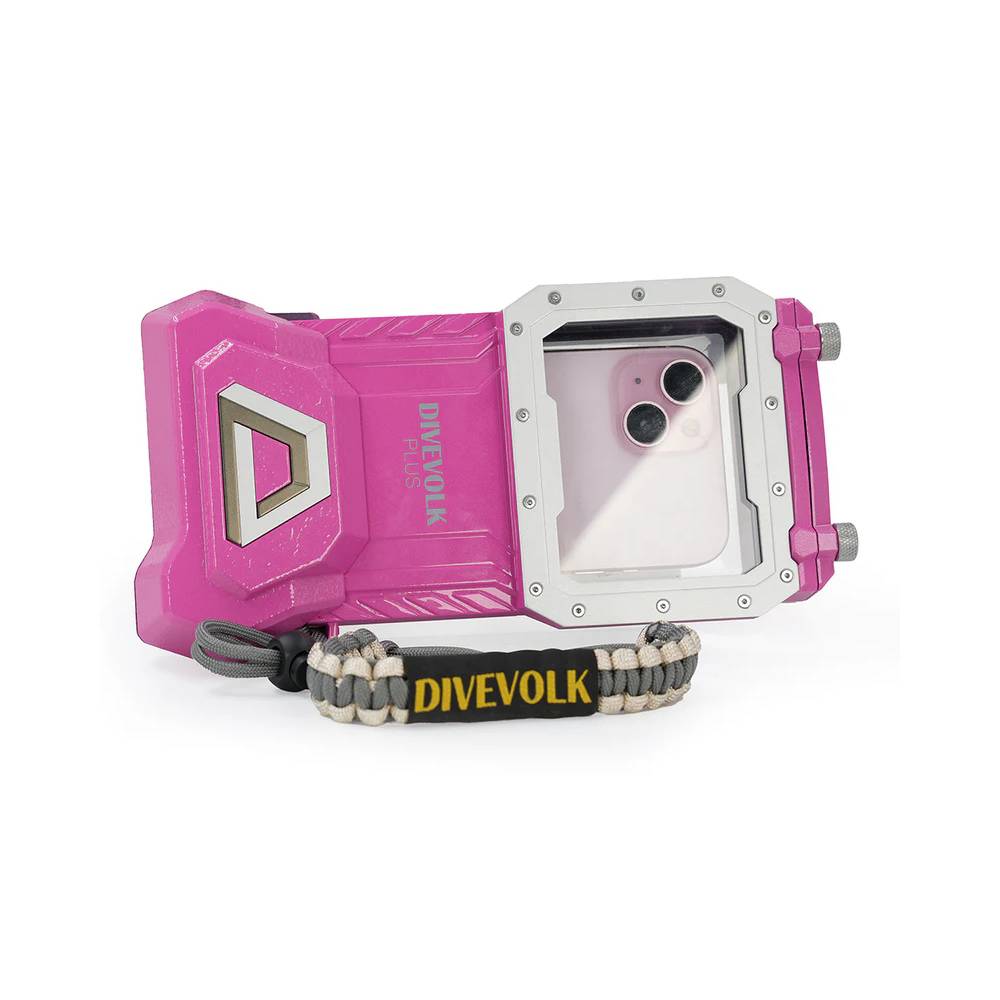 Caisson étanche pour smartphones SeaTouch 4 Max PLUS ROSE DIVEVOLK