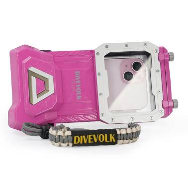 Caisson étanche pour smartphones SeaTouch 4 Max PLUS ROSE DIVEVOLK