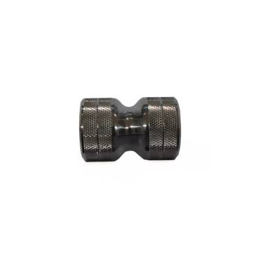DIN Female 200/300 bar Adapter Chrome-Plated Brass