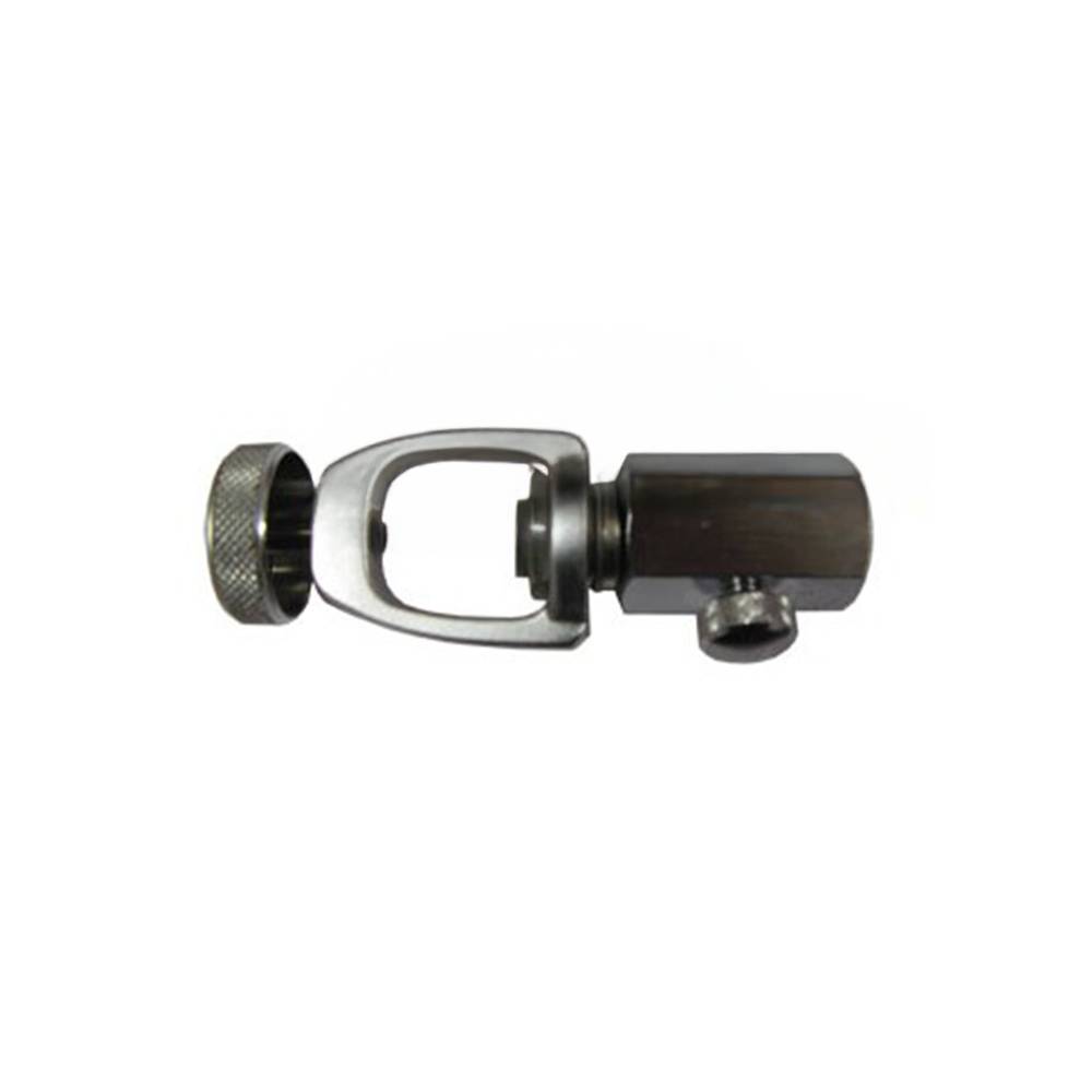 Conector de carga Estribo con purga 1/4" BSP hembra