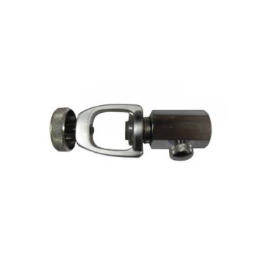 Conector de carga Estribo con purga 1/4" BSP hembra