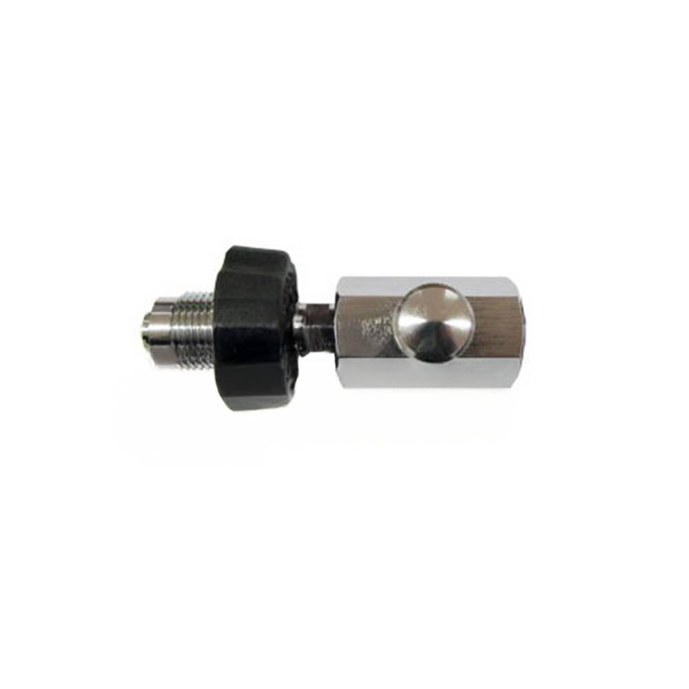 Conector de carga DIN 200b con purga 1/4" BSP hembra
