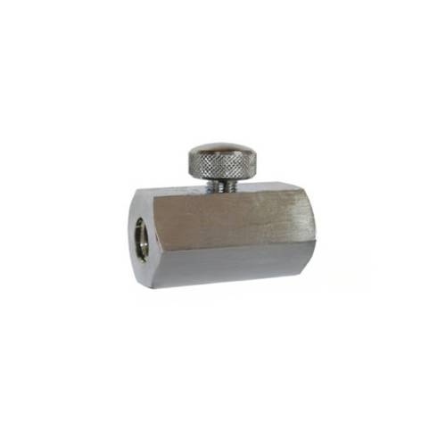 Bloc 2 voies 1/4" femelle BSP avec purge