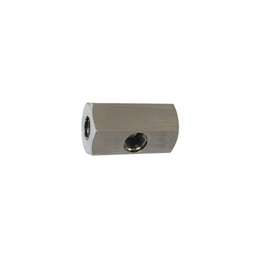 Bloque 3 vías 1/4" hembra BSP