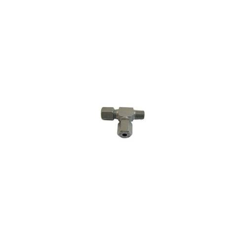 Té macho 1/4" BSP cónico / 8S