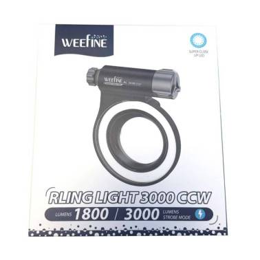Flash annulaire LED RL3000 WEEFINE - Boite face