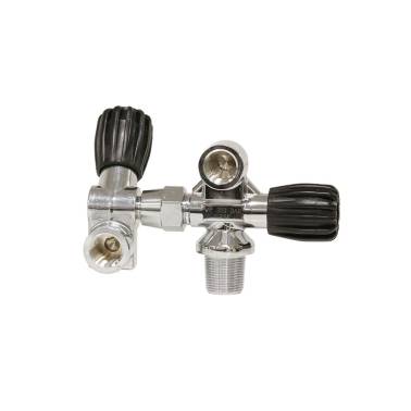 Válvula doble desplazada 25E DIN 300 bar