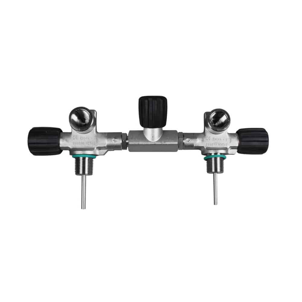 Manifold con aislamiento DIN 300 BAR 171mm SCUBATEC