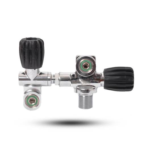 Right internal double modular valve DIN 230 bar S.o.S