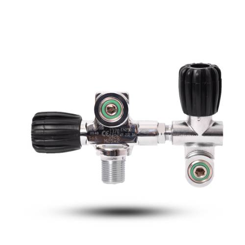 Left internal double modular valve DIN 230 bar S.o.S