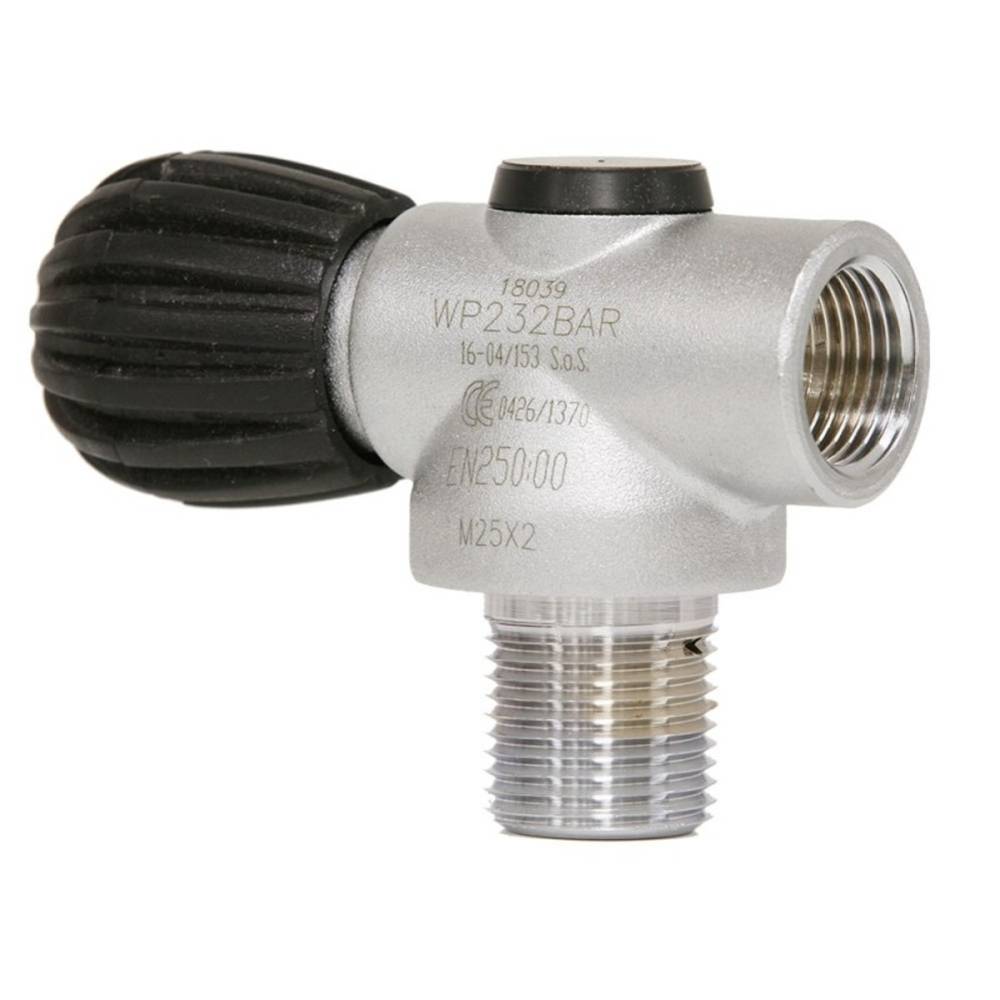 Rebreather Valve DIN 230 bar EVO M25 S.o.S
