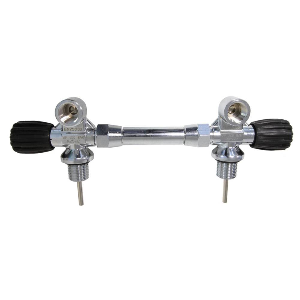 Manifold simple DIN 300 bar 190 mm externo S.o.S