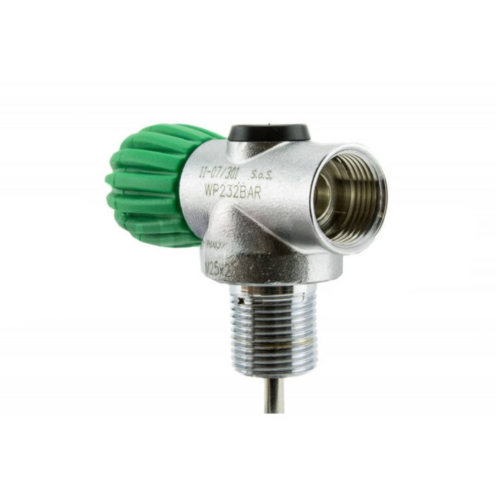 Robinet recycleur Nitrox 230 bar EVO M25 S.o.S