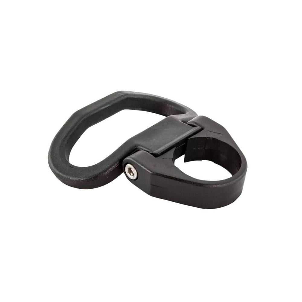 Folding scuba tank handle