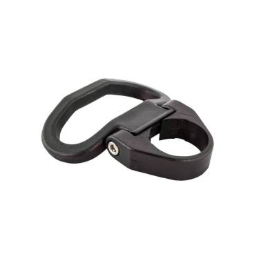 Folding scuba tank handle