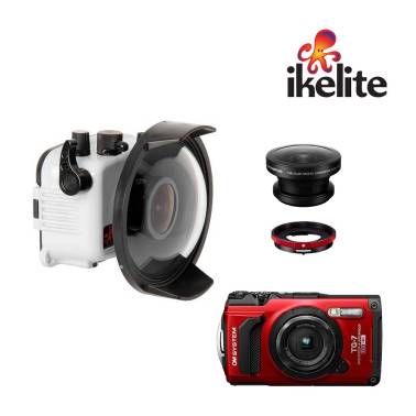 Pack IKELITE TG7 + objectif fisheye + dôme