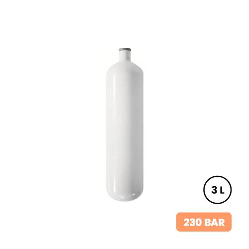 3L 230 bar steel diving cylinder