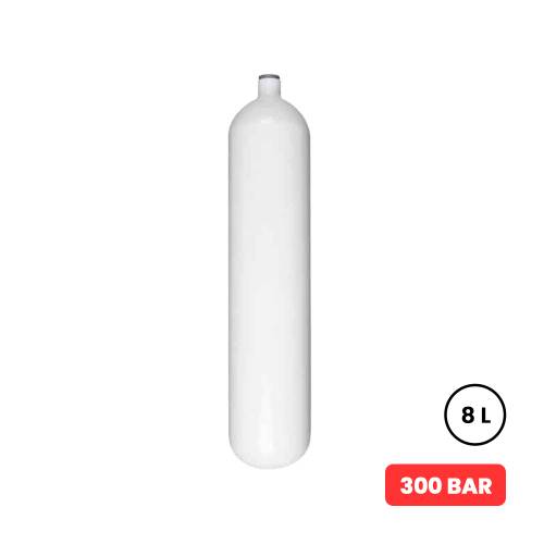 8L 300 bar steel diving cylinder
