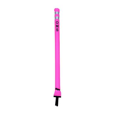OMS 1.8m SLIM Pink Surface Marker Buoy