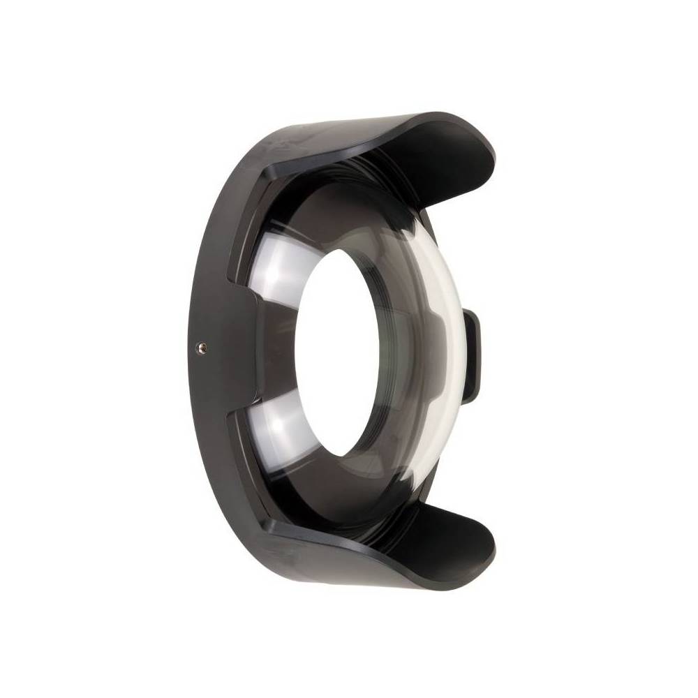 8" dome with Ikelite sunshield|