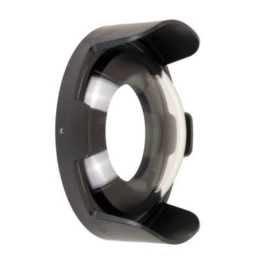 8" dome with Ikelite sunshield|