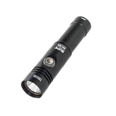 Lampe de plongée d'exploration plongée sous-marine 1200 lumens noir RD75E SUPE