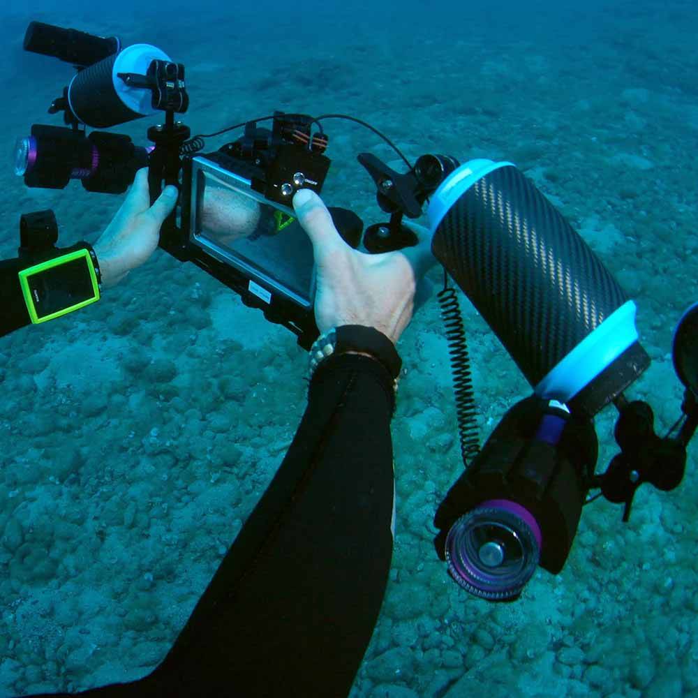 Kit contrôleur pour phare vidéo DIVEVOLK