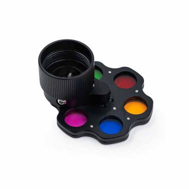 Color filter wheel for SL20 DIVEVOLK snoot