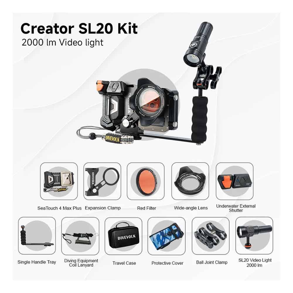 SL20 SeaTouch 4 Max PLUS Creator Pack DIVEVOLK