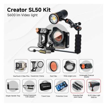 SL50 SeaTouch 4 Max PLUS Creator Pack DIVEVOLK