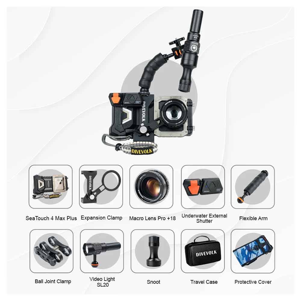Pack macro avancé SeaTouch 4 Max PLUS DIVEVOLK