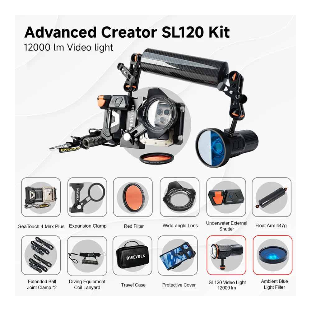 Pack creador avanzado SL120 SeaTouch 4 Max PLUS DIVEVOLK