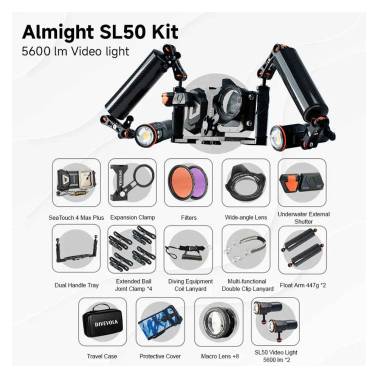 Ultimate pack SL50 SeaTouch 4 Max PLUS DIVEVOLK