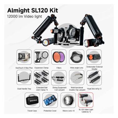 Pack Ultimate SL120 SeaTouch 4 Max PLUS DIVEVOLK