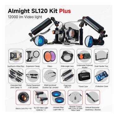 Pack Ultime SL120 Plus SeaTouch 4 Max PLUS DIVEVOLK