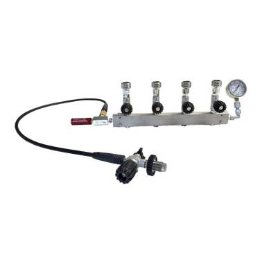 4-outlet filling ramp for sport shooting