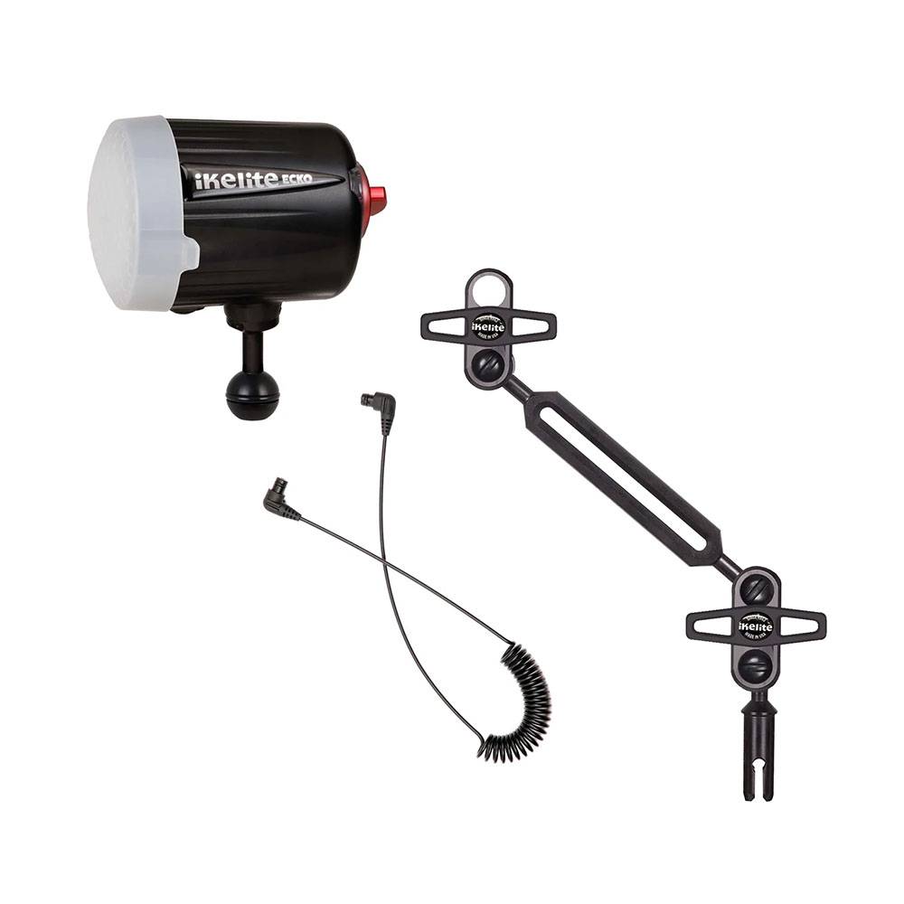 Kit IKELITE Ecko Fiber + bras + cordon