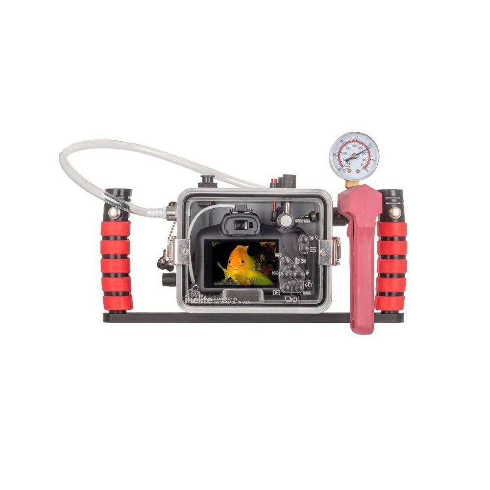 Caisson étanche Ikelite pour CANON EOS R100 + dôme + platine|