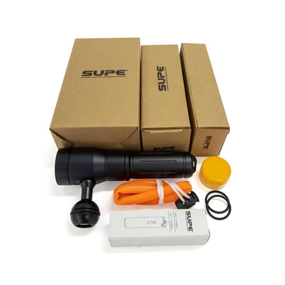 Lampe de plongée macro et vidéo 1500 lumens PV10V2 SUPE|