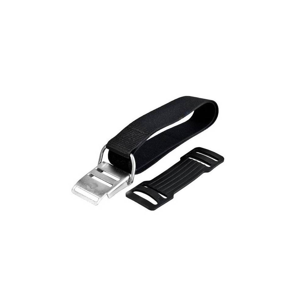 Sangle de fixation bouteille à boucle inox OMS|