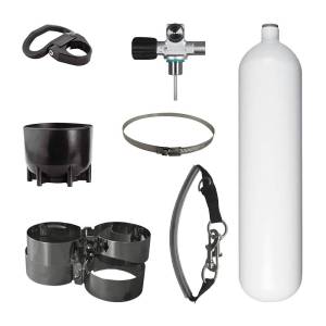 Bouteilles de plongée - Acier, aluminium et carbone