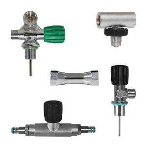 Diving Valves - DIN, Yoke & Multiple Outlets
